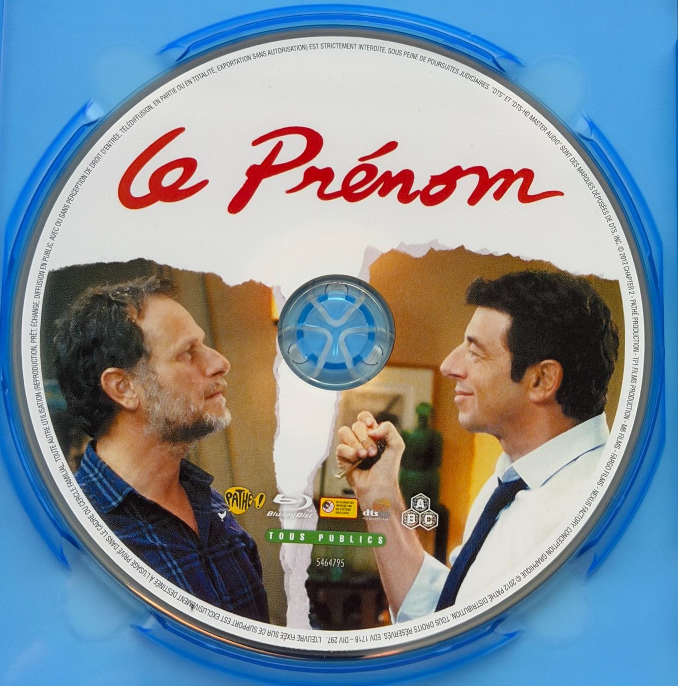 Alle DVDs: Le prénom (2012) - Blu-ray – Gebraucht aus Semsales von __Florian__ 3