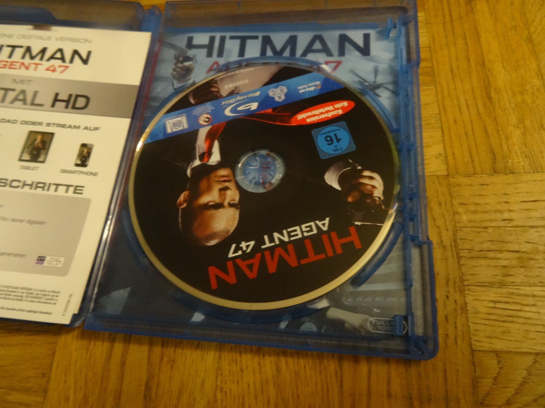 Alle DVDs: Hitman Agent 47 BLU-RAY – Gebraucht aus Olten von Disc-Verkauf 1