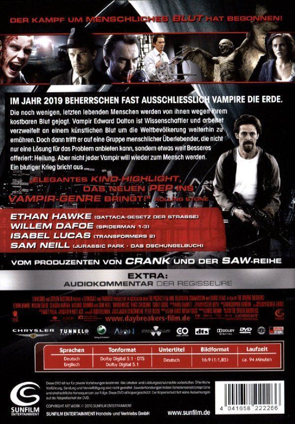 Alle DVDs: Daybreakers – Neu (gemäss Beschreibung) aus Oberburg von Blood-Black-Devil 1