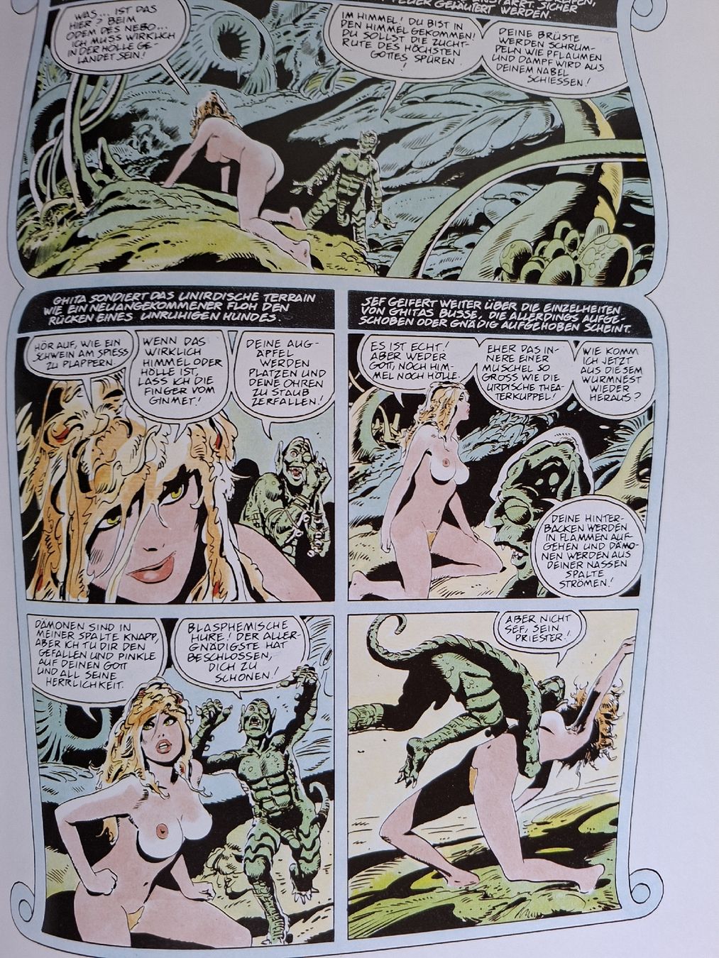 Fumetti: Erotik Comic 1991 , GHITA  , Frank Thorne  – Usato da Schwanden Sigrisw venduto da cadieux71 5