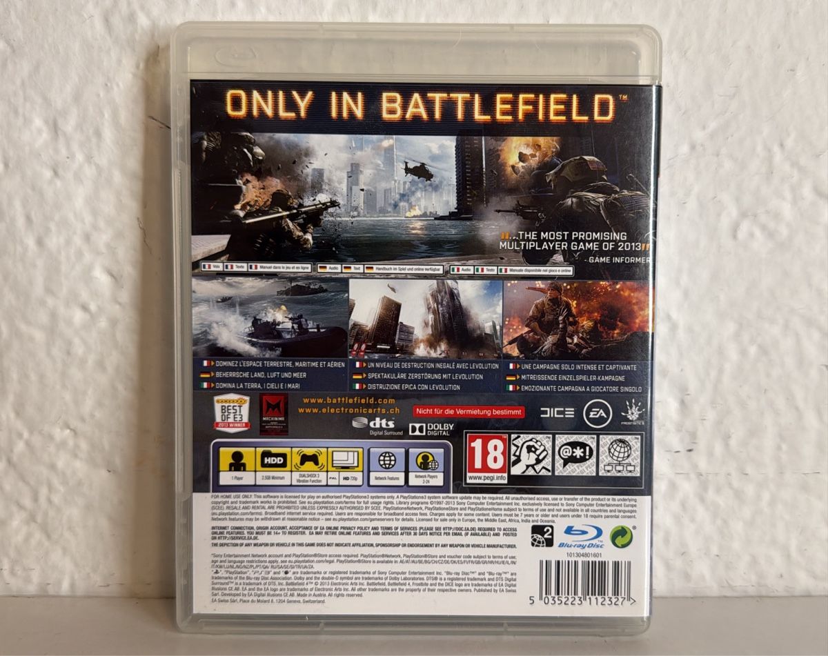 Sony Jeux: Battlefield 4 - PS3 Game – D'occasion à Ehrendingen par bubulence 1