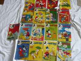 22x Micky Maus 1974 + 1976 - Comics Walt Disney