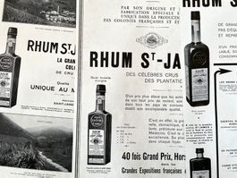 Rhum St James - 3 alte Werbungen / Publicités 1930 à 1934