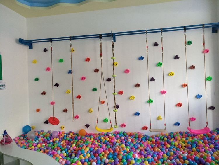 Pareti & prese d'arrampicata: 32x Kinder Kletterwand Klettergriffe SeT – Nuovo (secondo la descrizione) da Thun venduto da nuonuoshop 8