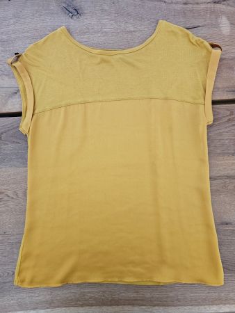 Senfgelbes T-Shirt, Gr. M