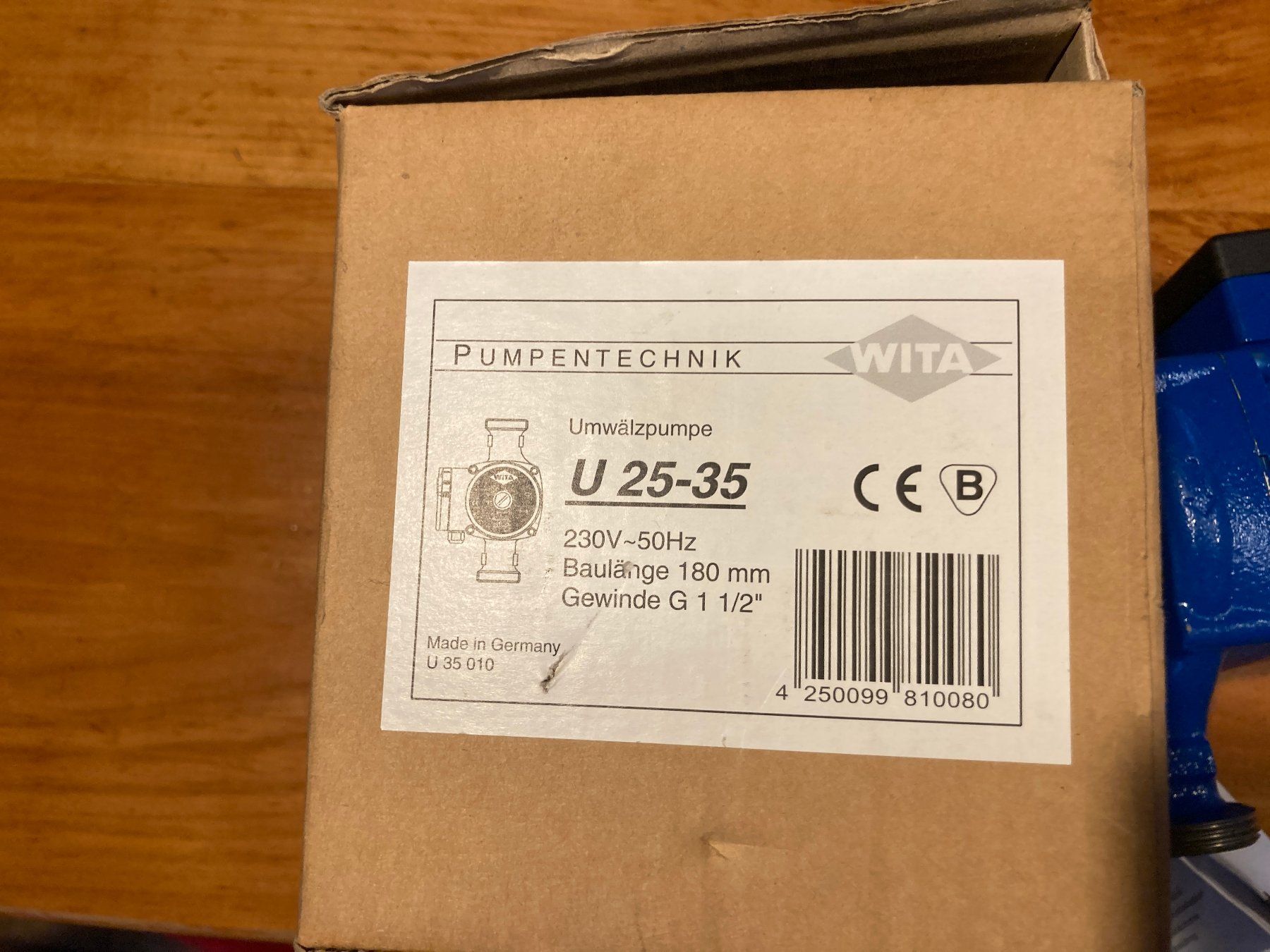 Riscaldamento: Pompe de circulation de chauffage Wita – Nuovo e nell'imballaggio originale da Bourrignon venduto da filledemai 3
