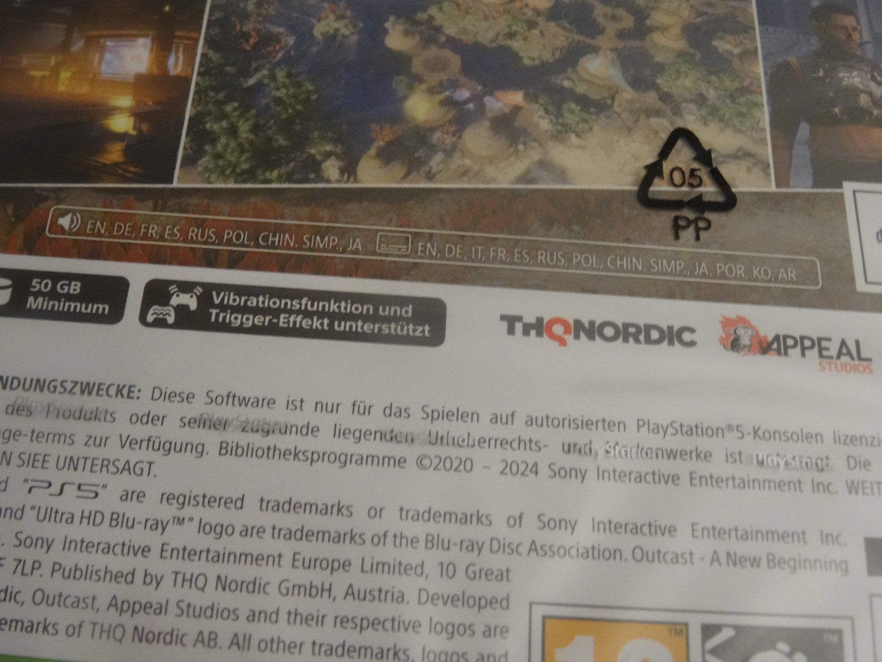 Sony Giochi: Outcast A New Beginning PS5 - Neu & OVP! – Nuovo e nell'imballaggio originale da Olten venduto da Disc-Ausverkauf 2