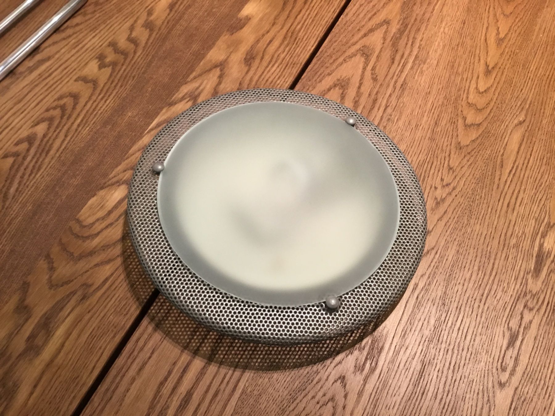 Lampadari & plafoniere: Schöne Deckenlampe, Metall & Milchglas Led – Usato da Würenlos venduto da Starceve 1
