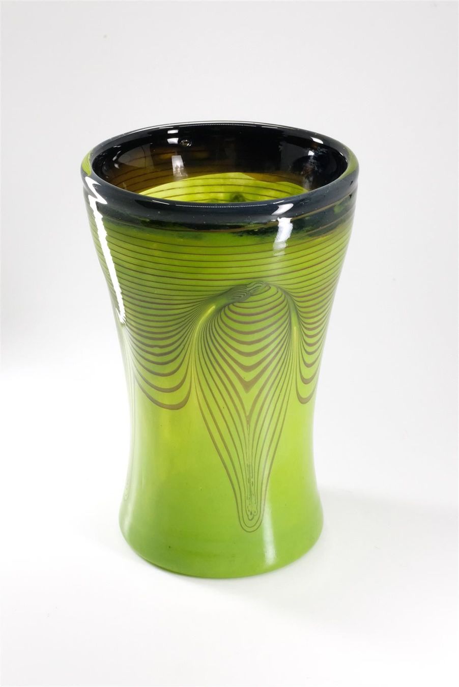 Vasen & Gefässe: GL0004 Kleine Vase, Studioglas Erwin Eisch, Loetz-Stil 1981 – Gebraucht aus Horgen von Louis_xv 4