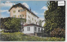 Wetzikon - Schloss mit Linde - coloriert
