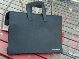 Alte Vintage Aviatik Mappe / SWISSAIR