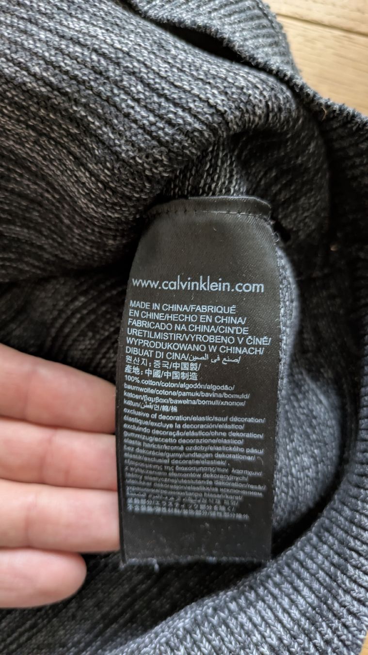 Calvin Klein Maglioni & Felpe: Calvin Klein Herren Pullover, Grösse S – Usato da Zürich venduto da broedl 2