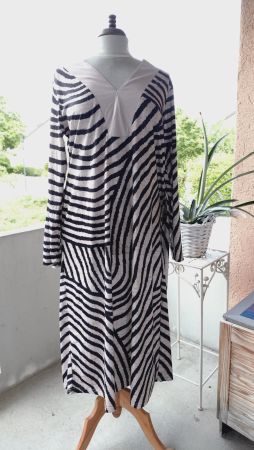Emilia Weber Kleid, Beige, Gr. L, NEU!