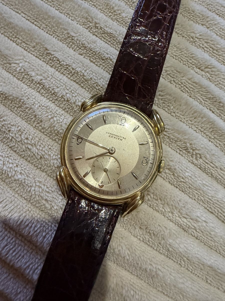 Zenith Orologi: Zénith chronometre Gold  – Usato da Fully venduto da Melvin5