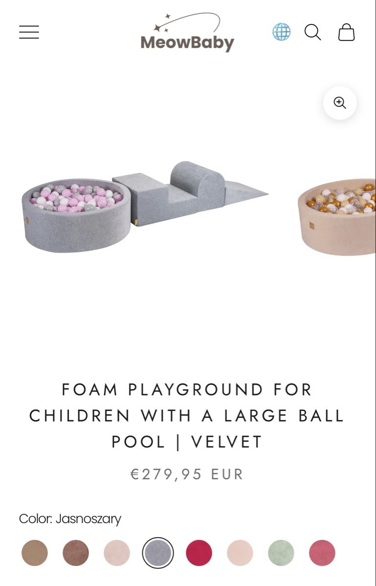 Giocattoli: Ball pit and climbing blocks – Usato da Zürich venduto da Kat_a_j 1