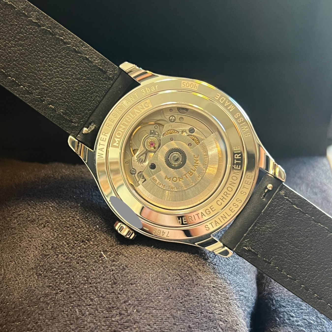 Montblanc Montres: FLASH SALE Montblanc Heritage Chronométrie Full Set 118224 – D'occasion à Carouge GE par Watchaser 4