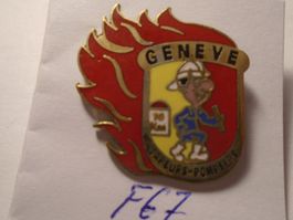 1 Genève Pompier  Feuerwehr Pin (F67)