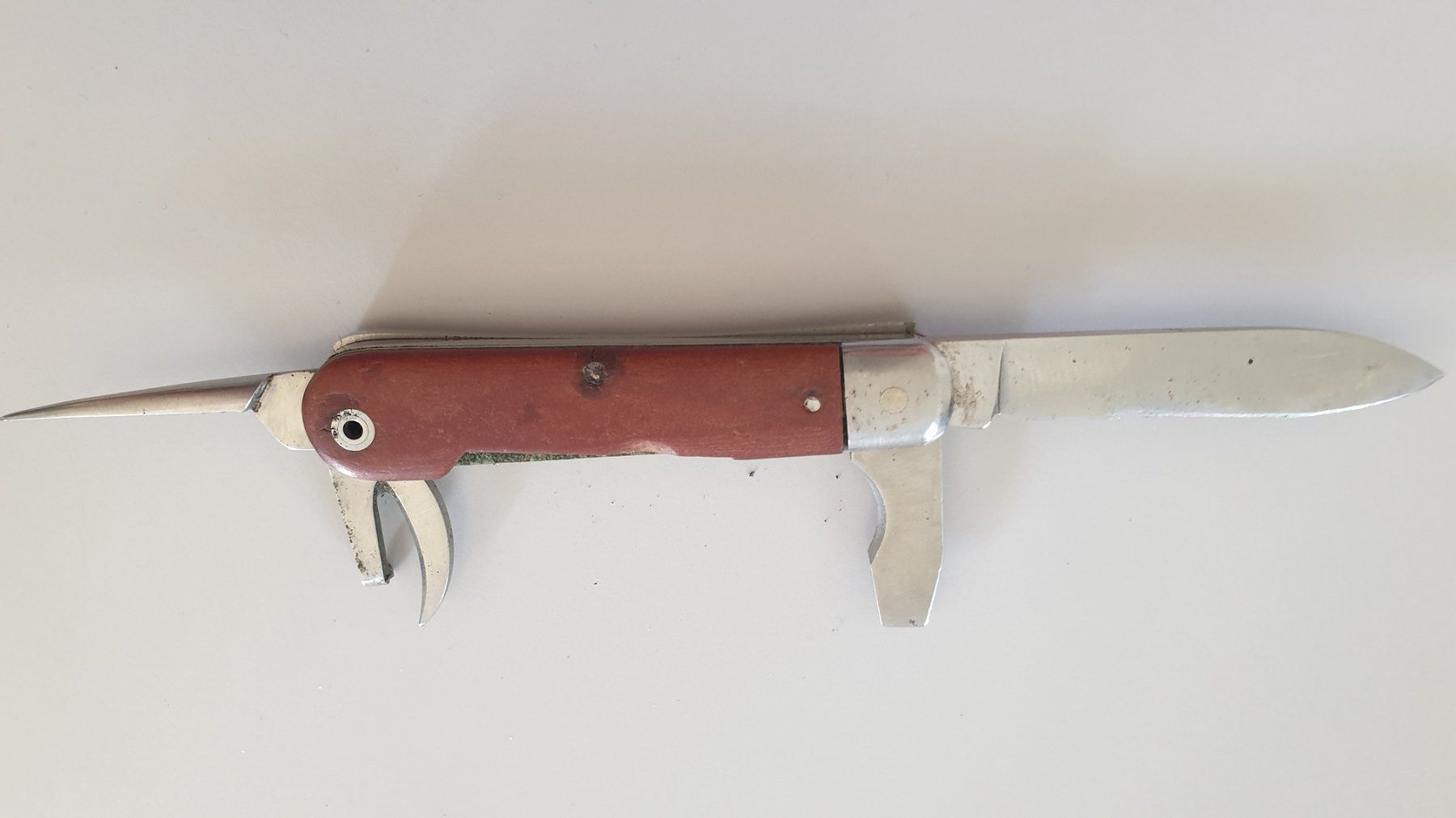Victorinox Coltelli tascabile: Militaire Victorinox 1951 Model Messer Holz – Usato da Val D Illiez venduto da SnowRoof 2