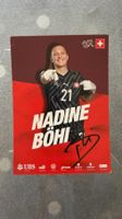 Autogrammkarte/Carte signée Nadine Böhi saison 2025