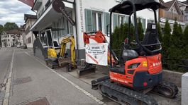 Bagger Minibagger Kubota U17