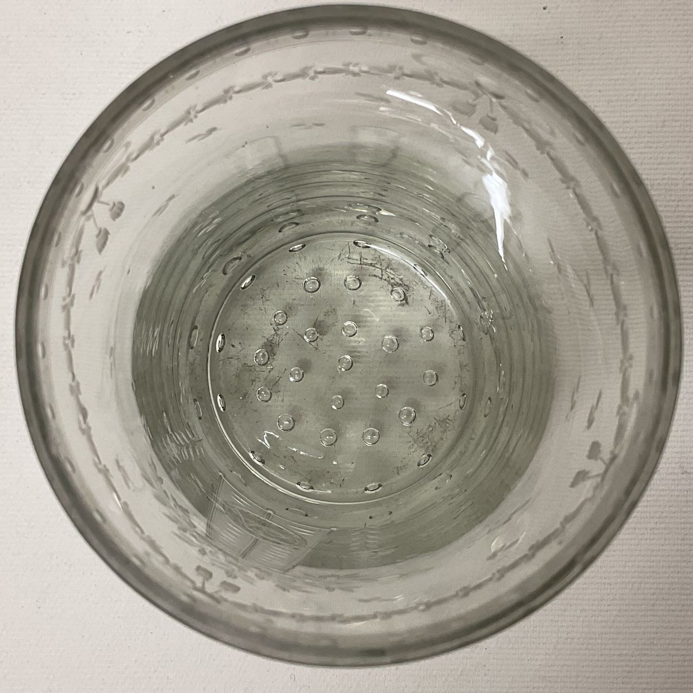 Bicchieri: Glasbecher antik, geschliffen, geätzt – Usato da Zürich venduto da -Panoptikum- 8