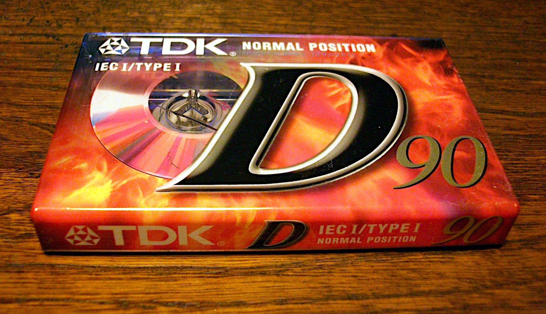Kompaktkassetten: TDK - D90 - IEC 1 - Typ 1 - Audio Kassette Normal Position – Neu und originalverpackt aus Niedergösgen von Graficarts