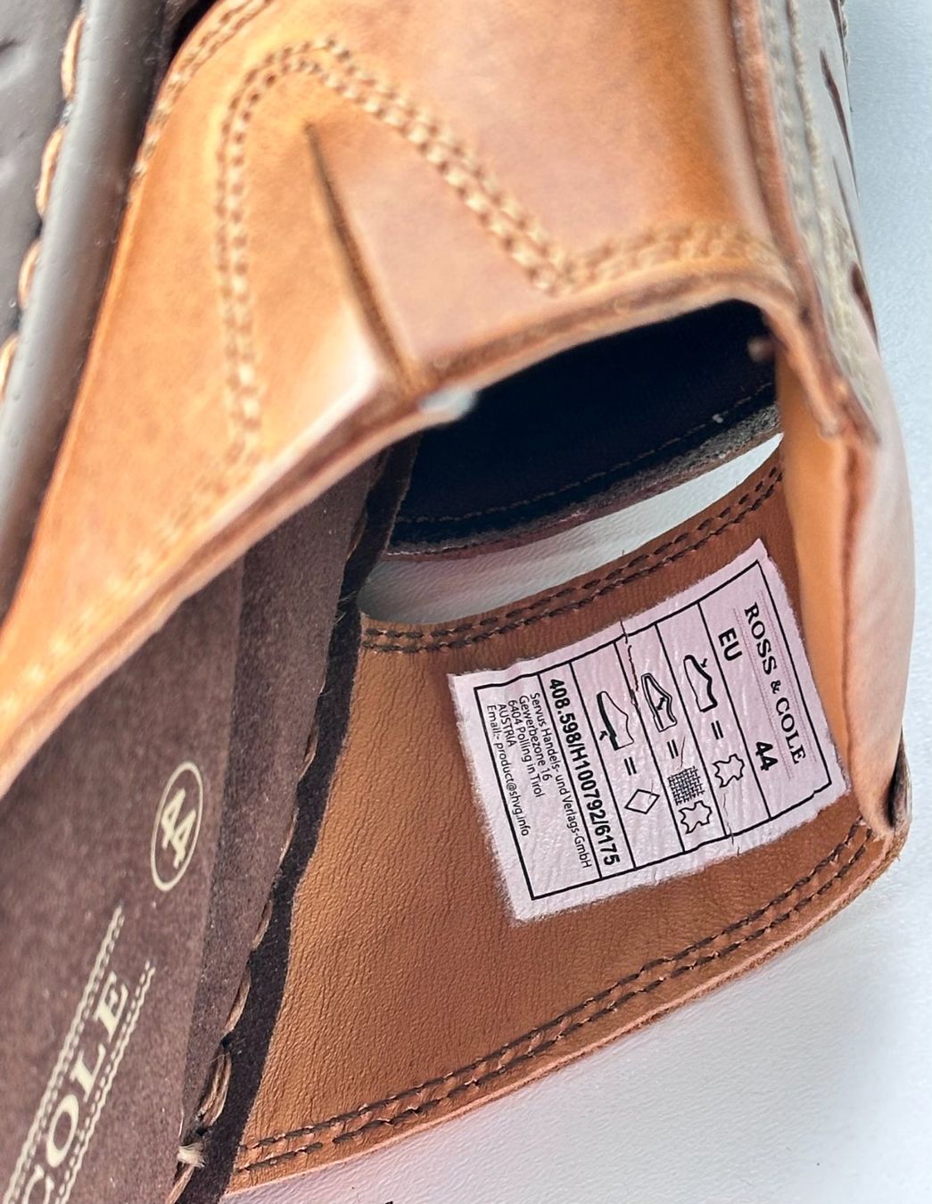 Scarpe da uomo: Ross & Cole Herren Lederpantolette – Nuovo (secondo la descrizione) da Oberrüti venduto da siyito 7