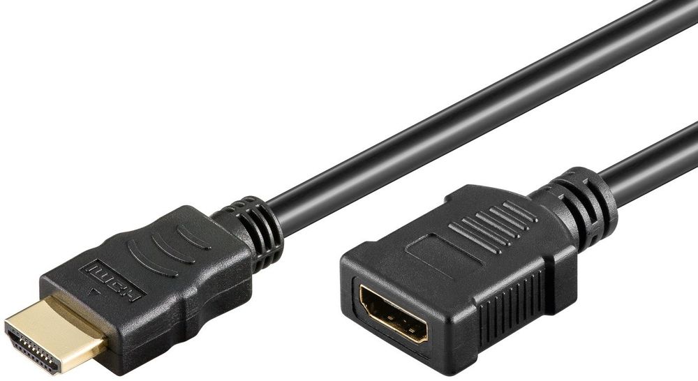 Kabel 2 meter HDMI Verlängerung Full HD 3D 4K 1080p (Neu (gemäss ...