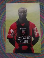 FC NEUCHATEL XAMAX DIOP PAPA BOUBA SPIELER AUTOGRAMM ANTIK