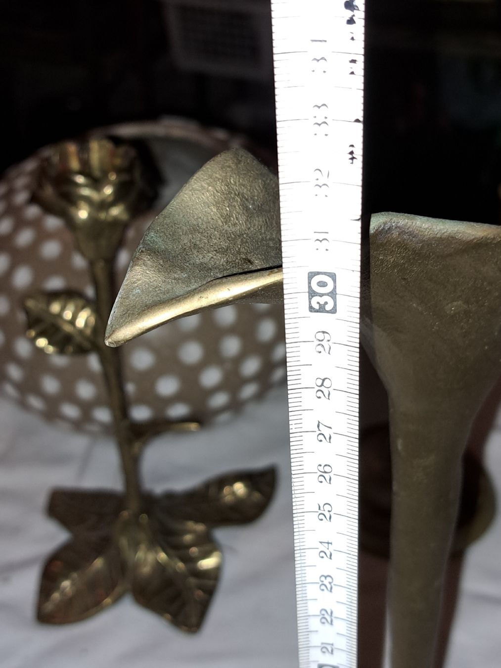 Portacandele: Messing Kerzenständer  – Usato da Kölliken venduto da Upcycling-by-Mc-TAM 4