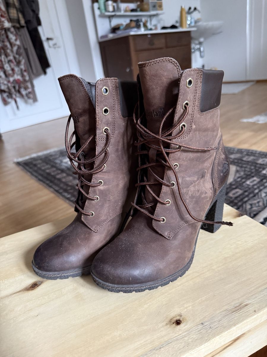 Timberland Scarpe da donna: Timberland Lederstiefel Top Zustand 39 – Nuovo (secondo la descrizione) da Walenstadt venduto da nad_dm9g