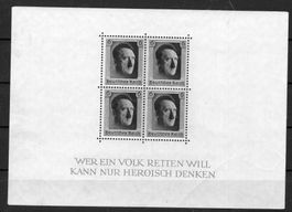 R5029  /  REICH bloc 1937 neuf XX