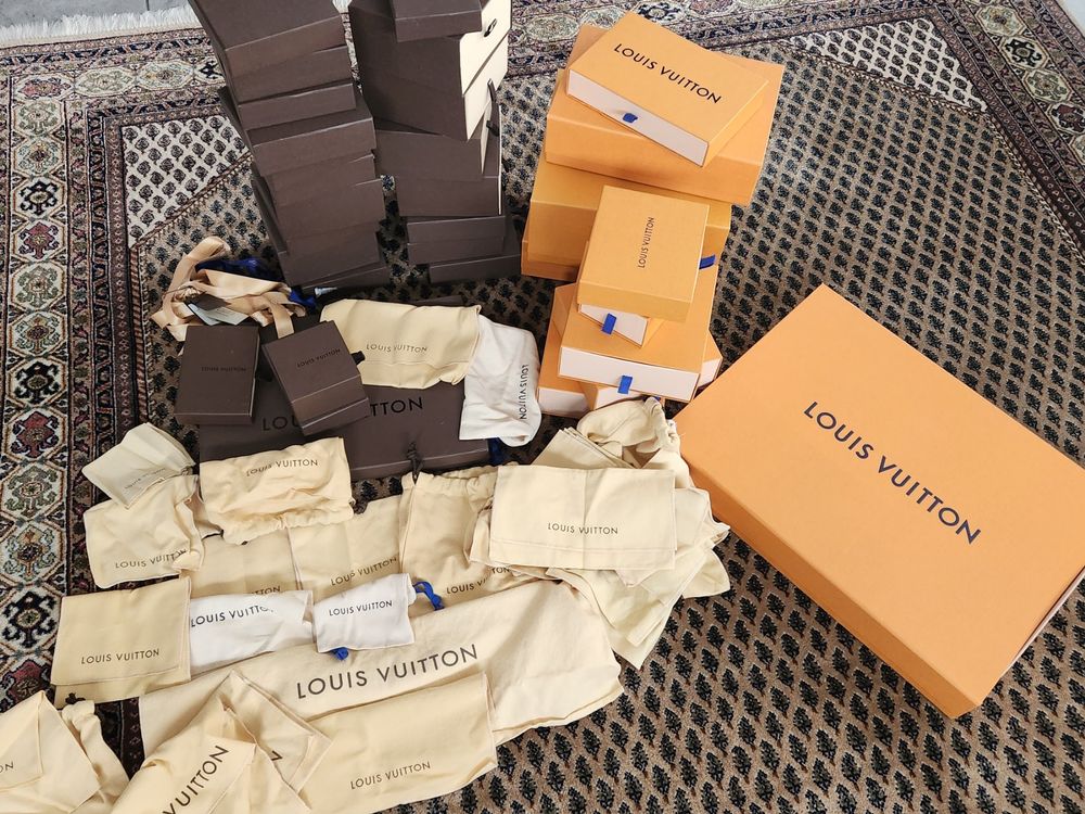 Louis Vuitton verpackung Lose 32 Stück Kaufen auf Ricardo