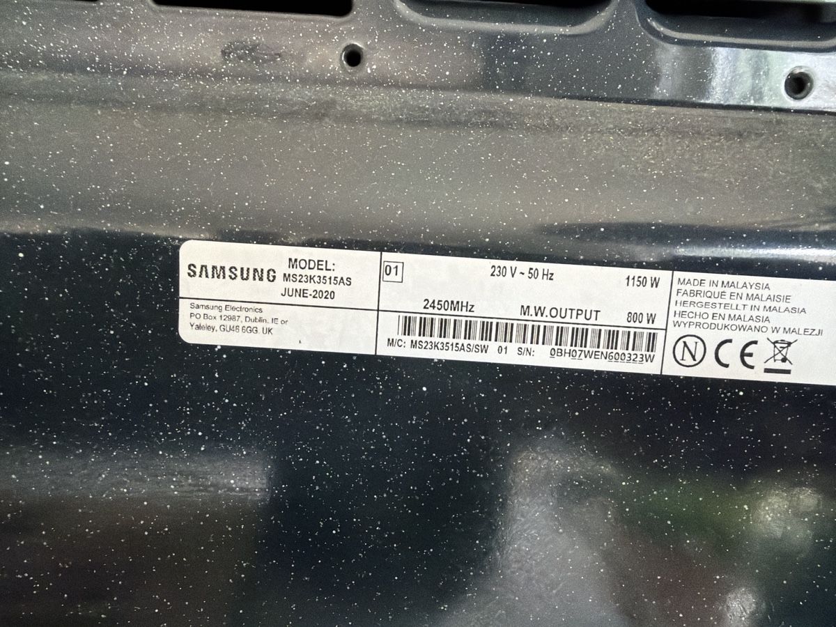 Samsung Forni: Mikrowelle Samsung 800W – Usato da Dulliken venduto da apple48 3