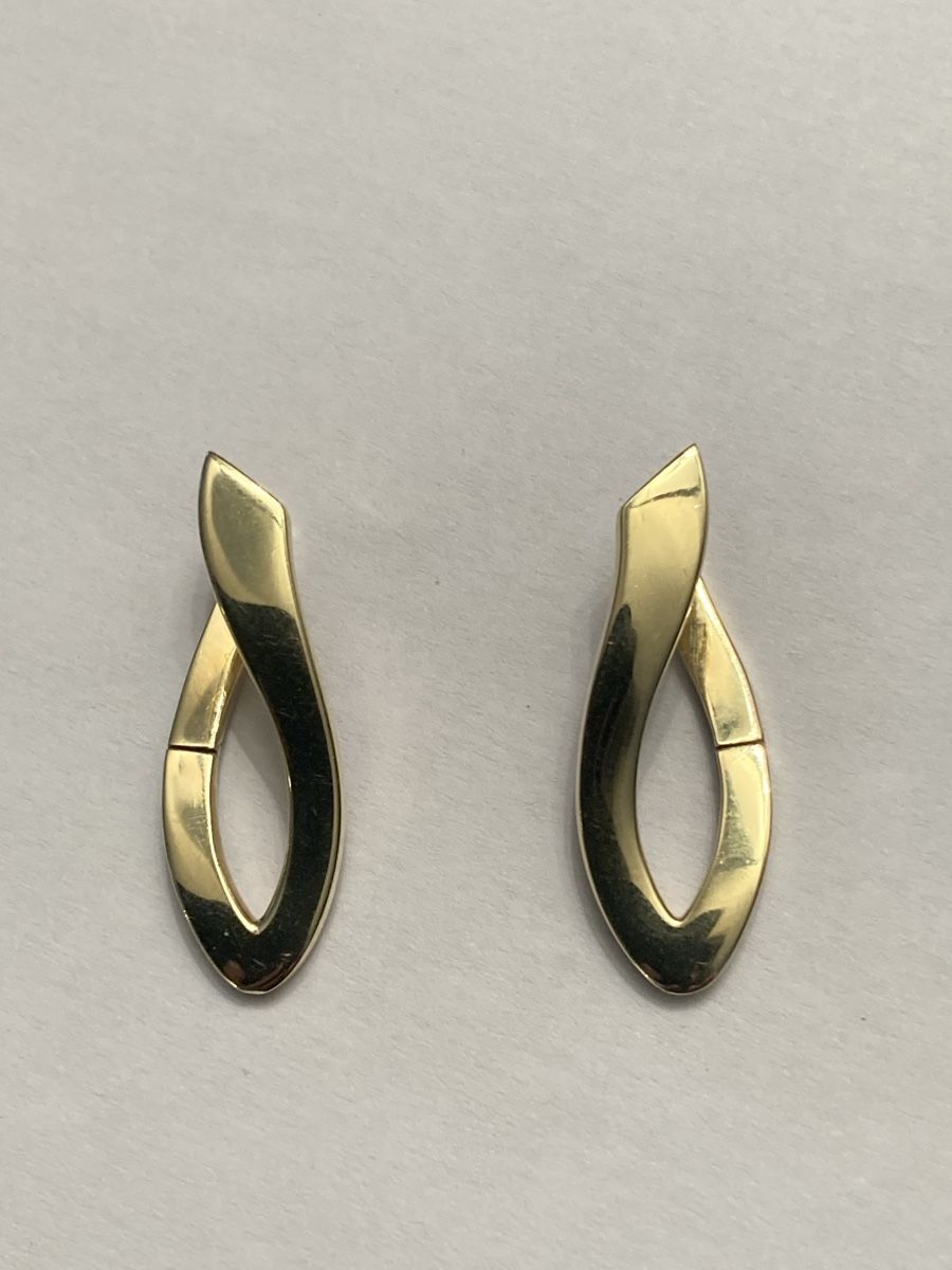 Orecchini pendenti & Orecchini a lobo: Ohringe 18k 6.66Gr 3cm – Usato da Dietikon venduto da Closet_refurbished