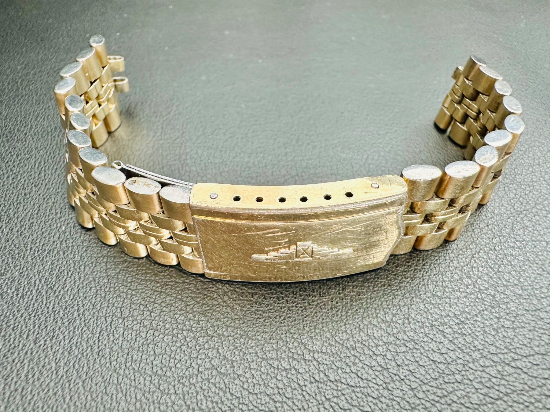 Tissot Uhren: LONGINES - BRACELET PLAQUÉ OR 17 mm AVEC BOUCLE ORIGINALE – Gebraucht aus Conthey von advisia 1