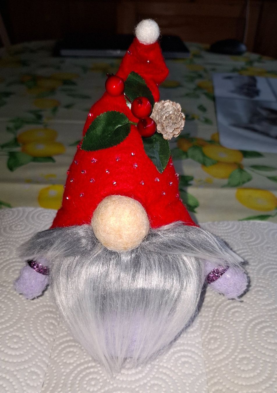 Figuren: Weihnachts-Wichtel Dekofigur – Neu (gemäss Beschreibung) aus Plagne von Reticulum01