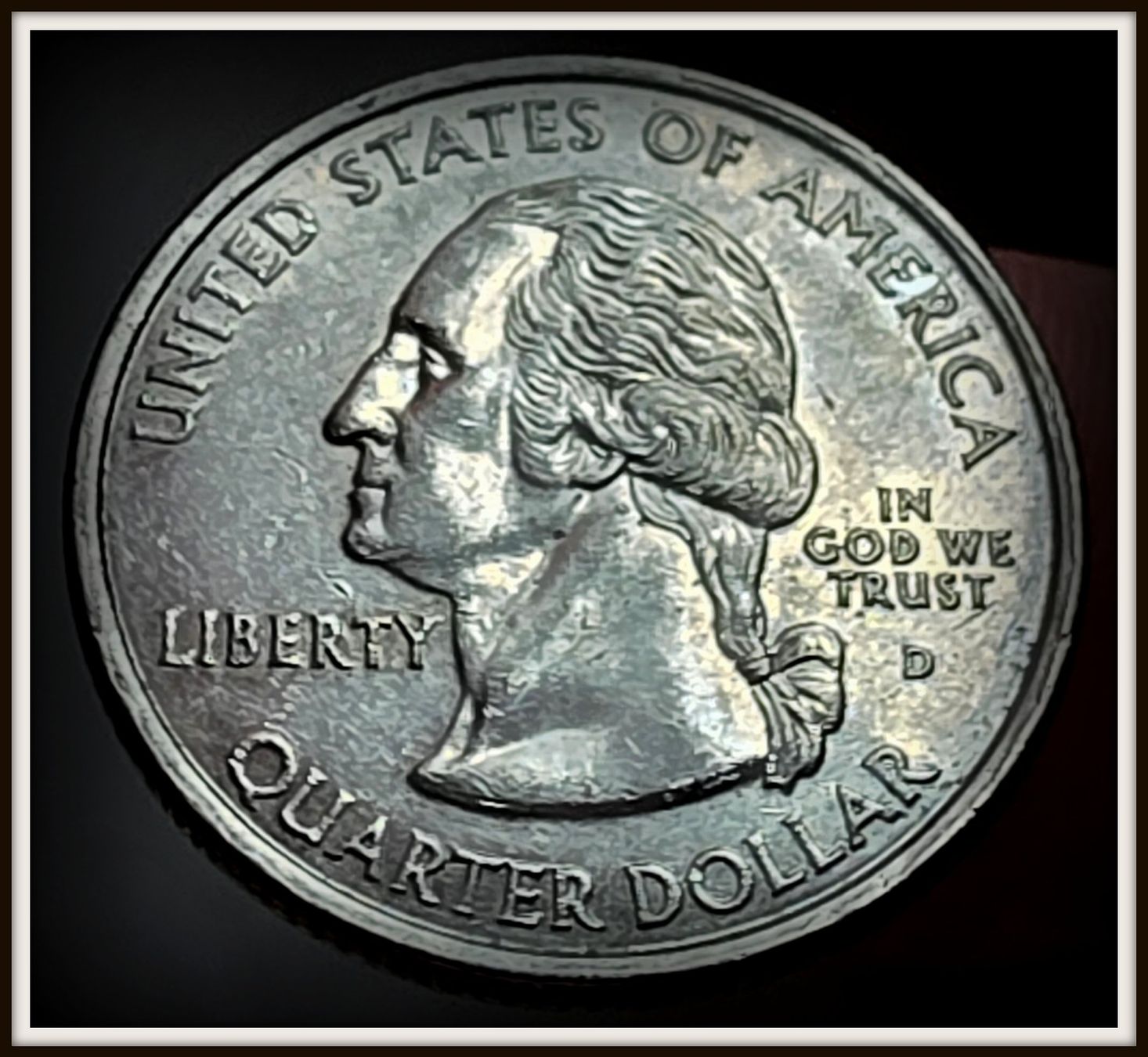 Toutes les monnaies: AMERIKA QUARTER DOLLAR 2004 D – D'occasion à winterthur par CoinPassion 1
