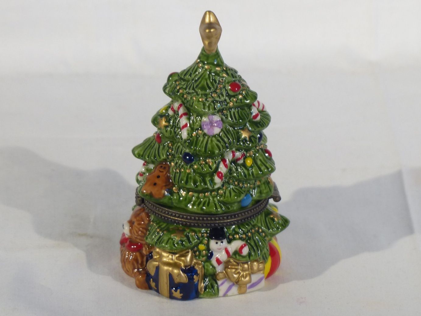 Tutte le decorazioni: edle Weihnachtsbaum-Keramik-Dose – Nuovo (secondo la descrizione) da Zürich venduto da botschinski 5