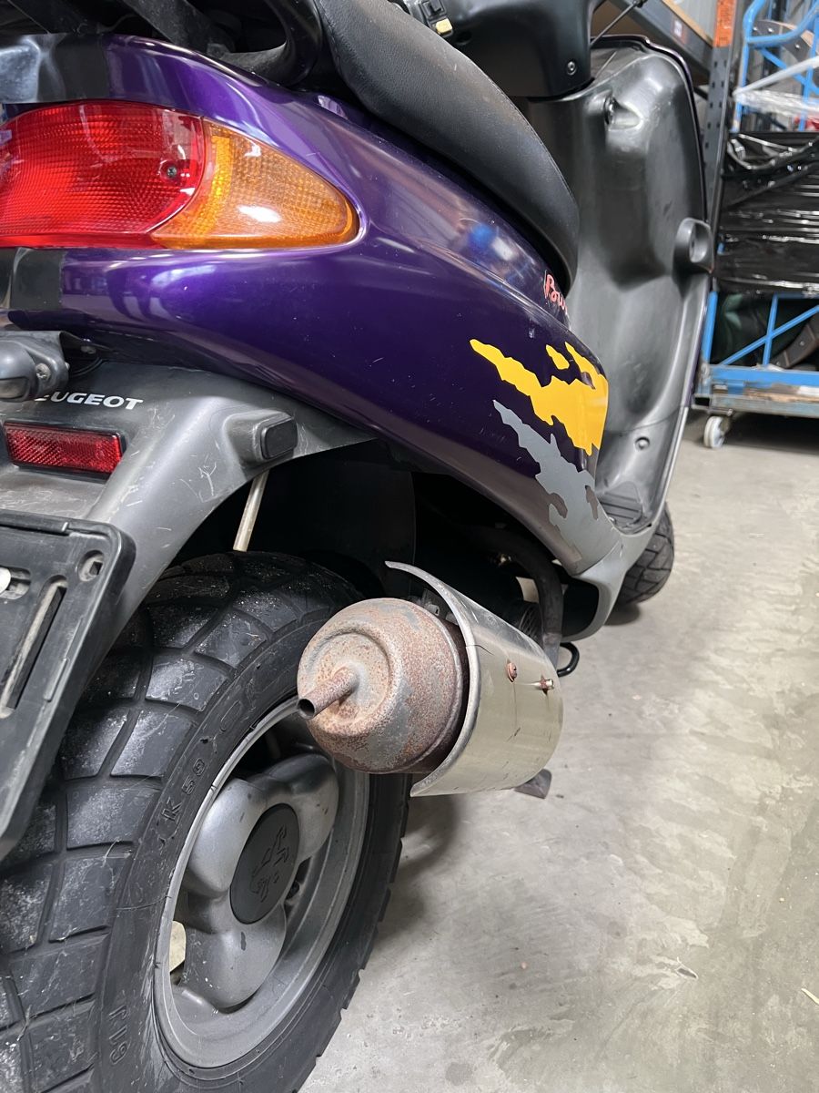 Peugeot Scooter: Peugeot Buxy Roller 50ccm violett – Difettoso da Basel venduto da ChristophBasel 6