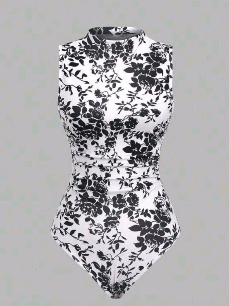 Tops: 💖 Body - 36 - mit Blumenmuster – Neuf (Voir description) à Thalwil par VitaMini