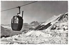 Les Diablerets - Gondelbahn Les Diablerets--Isenau