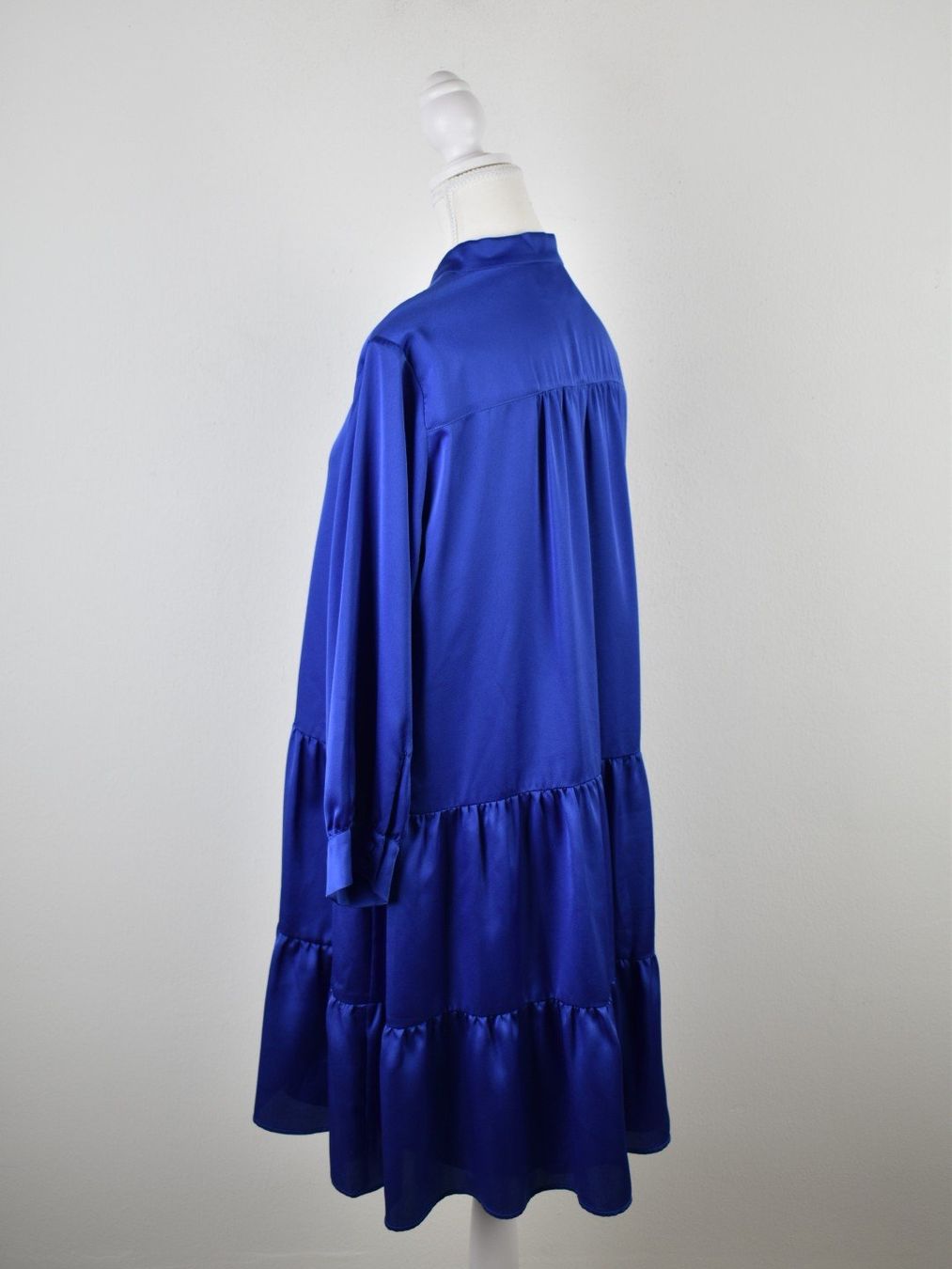 Marella Vestiti: Marella Kleid Gr.38, blau, Satinoptik – Nuovo (secondo la descrizione) da Nürensdorf venduto da 2ND_STORY 3
