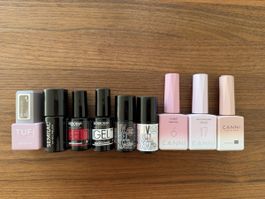 UV Gel Nagellacke diverse Marken 9 Flaschen