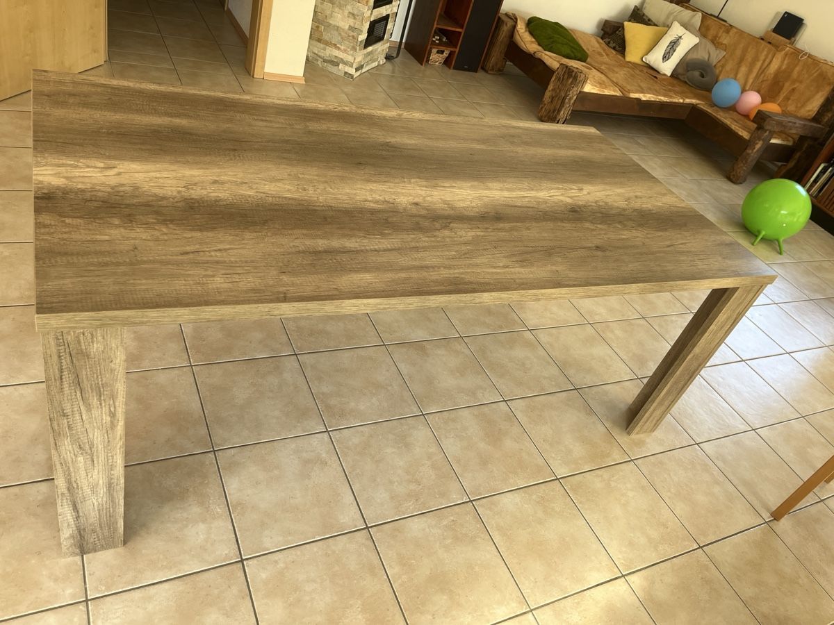 Tavoli: Esstisch Holzoptik, 200 x 100 cm – Usato da Derendingen venduto da nad_djj8
