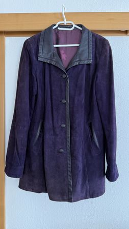 Elegante Wildleder Jacke, Gr 42