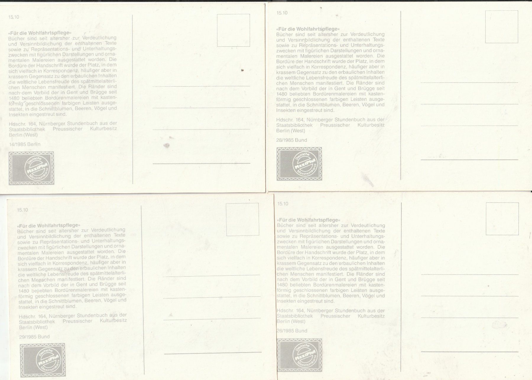 Cartoline postali: 24 Kunstkarten – Usato da Lumbrein venduto da made02 3
