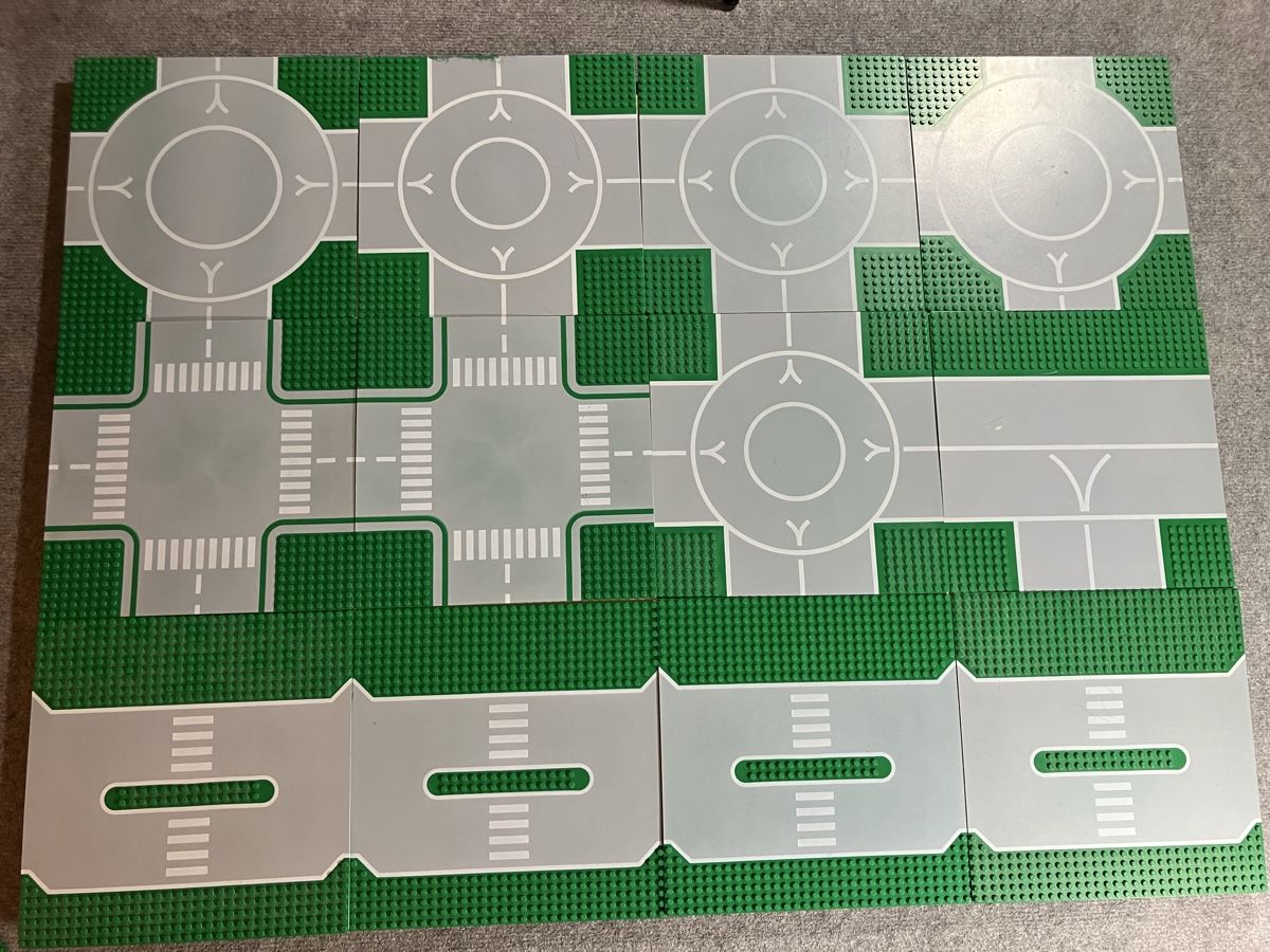 Lego Kit di costruzioni: Lego Strassenplatten  – Usato da Luzern venduto da windundsichtschutz
