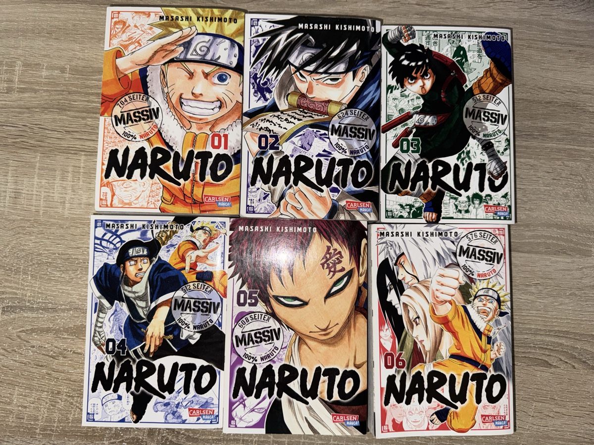 Fumetti: Naruto Massiv - Band 1-6 gebraucht – Usato da Liestal venduto da Jessivanaxx_