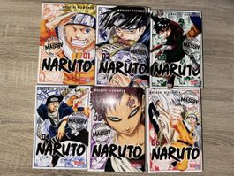 Naruto Massiv - Band 1-6 gebraucht